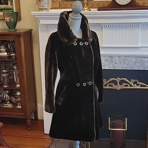 Vintage 60's Faux Fur - Picture 5 of 12